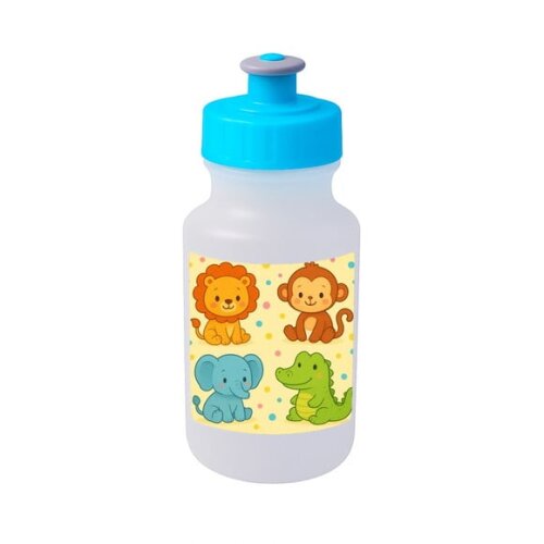 Garrafinha Squeeze Personalizada Animais Coloridos