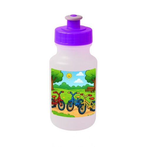 Garrafinha Squeeze Personalizada Bicicletas Coloridas