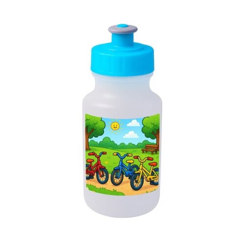 Garrafinha Squeeze Personalizada Bicicletas Coloridas