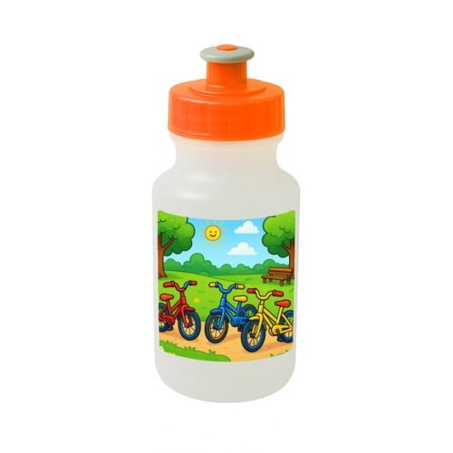 Garrafinha Squeeze Personalizada Bicicletas Coloridas