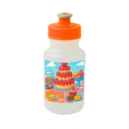 Garrafinha Squeeze Personalizada Mesa Doces Coloridos