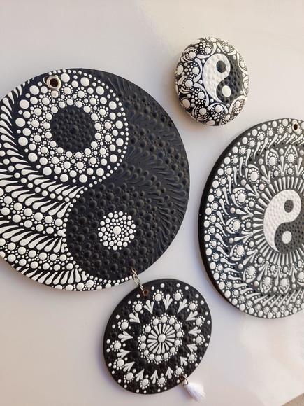 Conjunto Mandalas Yin Yang