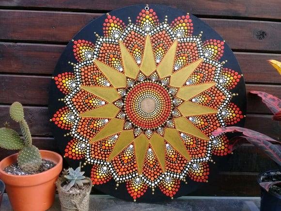 Dupla de Mandalas 40cm