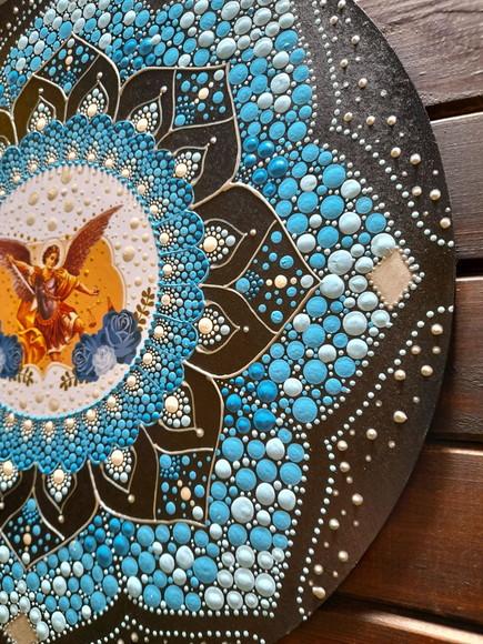 Mandala Arcanjo São Miguel 50cm