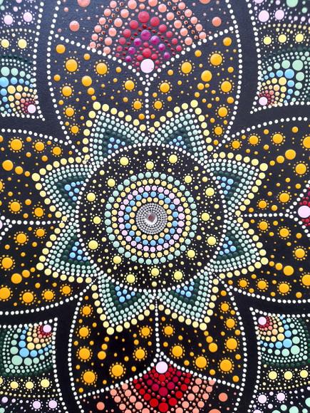 Mandala Boas Energias 80cm
