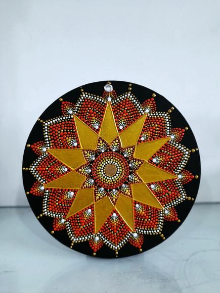 Mandala da Abundância Financeira 20cm