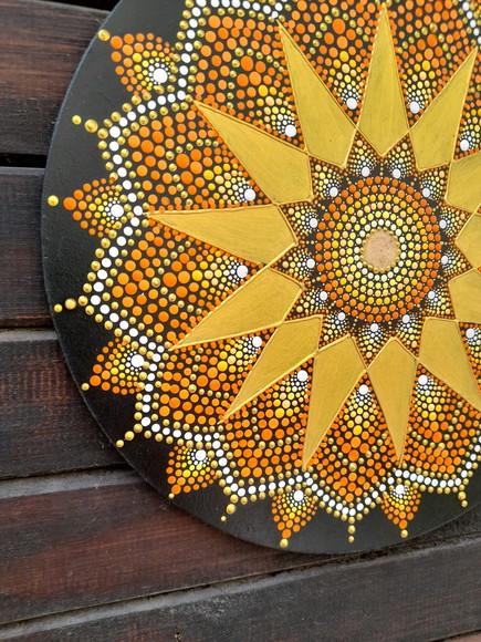 Mandala da Abundância Financeira 30cm