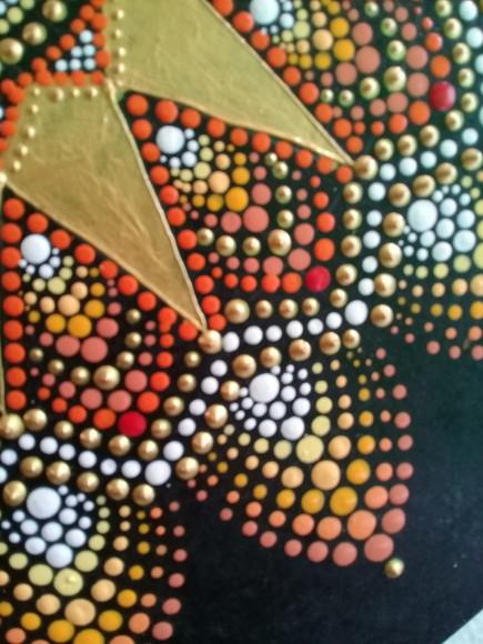 Mandala da Abundância Financeira 40cm de Diâmetro