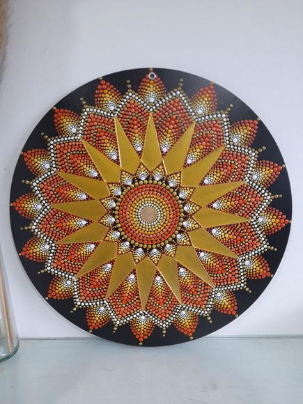 Mandala da Abundância Financeira 50cm