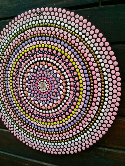 Mandala da afetividade e união 30cm