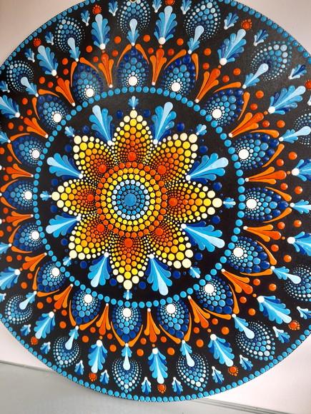 Mandala da Energia e Equilíbrio 50cm