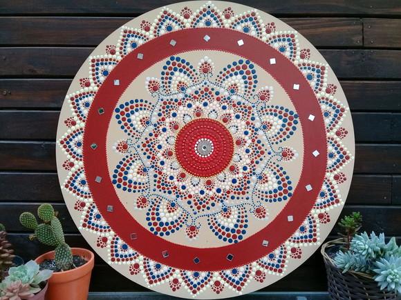 Mandala da Energia e Paixão 60cm