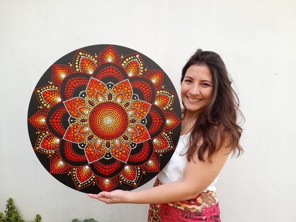 Mandala da Energia e Sabedoria 60cm