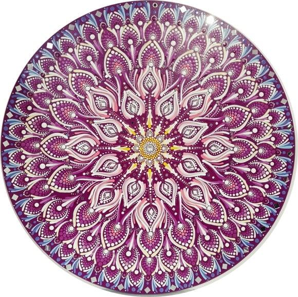 Mandala da Espiritualidade e Intuição 60 cm Pintada a Mão