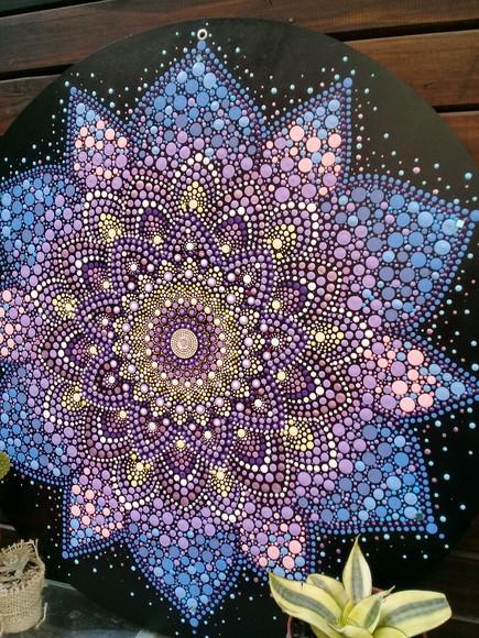 Mandala da Harmonia e espiritualidade 60 cm