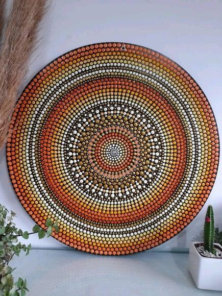 Mandala da Prosperidade 30cm de Diâmetro