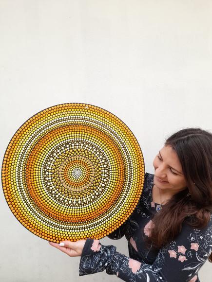 Mandala da Prosperidade 50cm