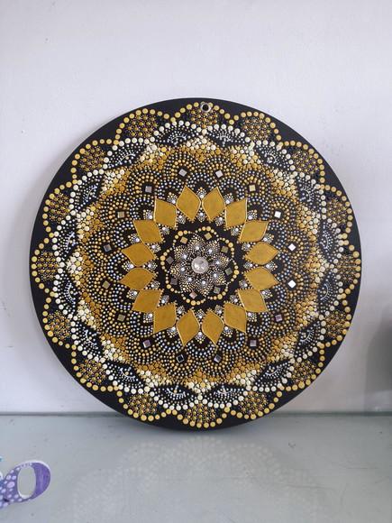 Mandala da Prosperidade e Felicidade 35 cm