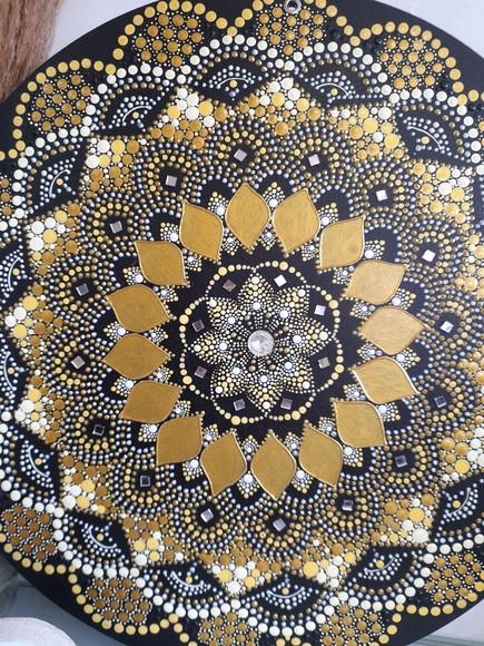 Mandala da Prosperidade e Felicidade 35 cm