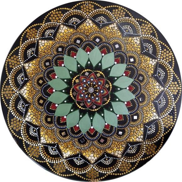 Mandala da Prosperidade e Saúde 60 cm