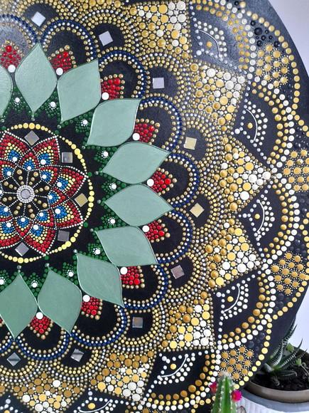 Mandala da Prosperidade e Saúde 60 cm