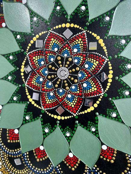 Mandala da Prosperidade e Saúde 60 cm