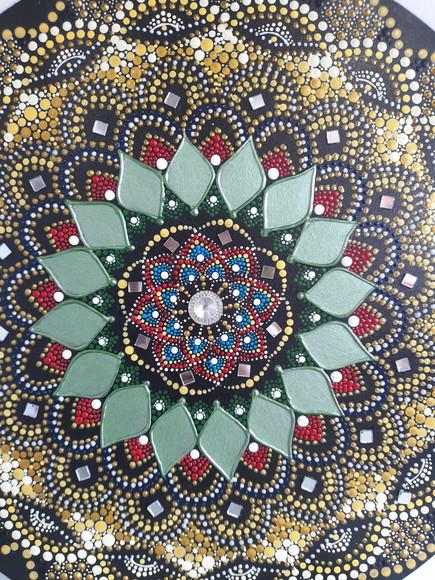 Mandala da Prosperidade e Saúde 40cm