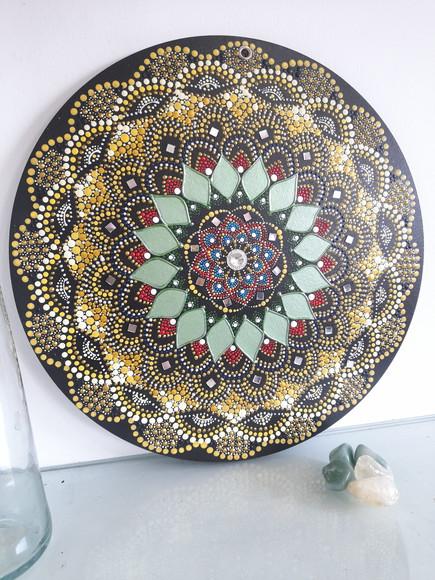 Mandala da Prosperidade e Saúde 40cm