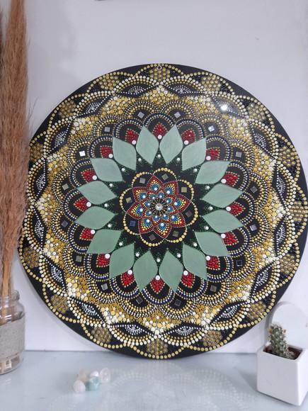 Mandala da Prosperidade e Saúde 50cm