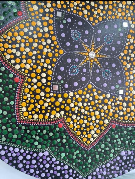 Mandala da Saúde e Espiritualidade 60cm