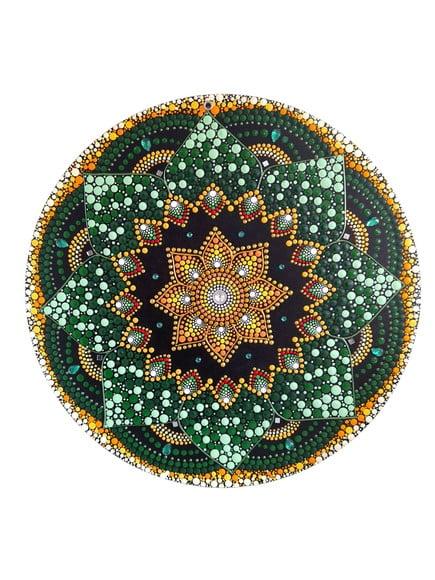 Mandala da Saúde e Renovação 30cm