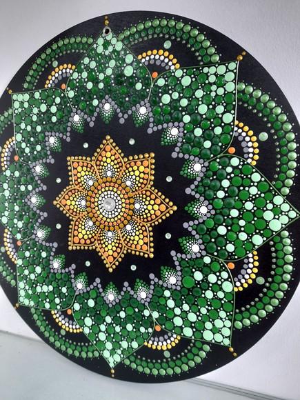 Mandala da saúde e renovação 30cm