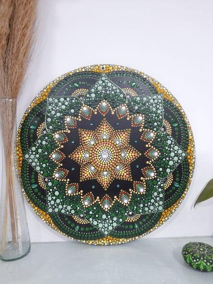 Mandala da Saúde e Renovação 35cm