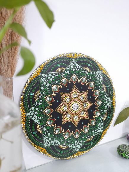 Mandala da Saúde e Renovação 35cm