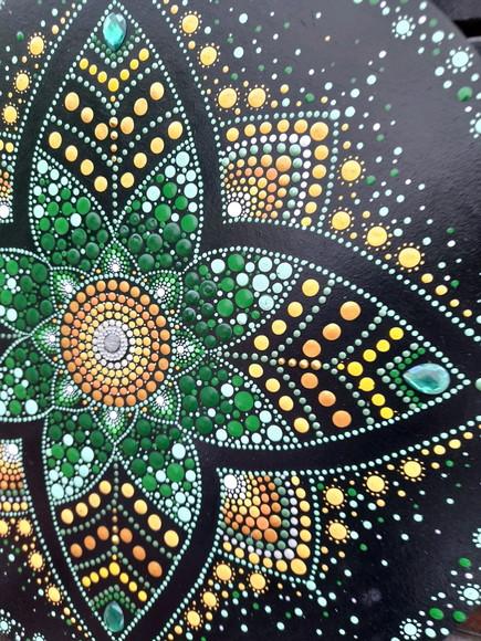 Mandala da saúde e renovação 40cm