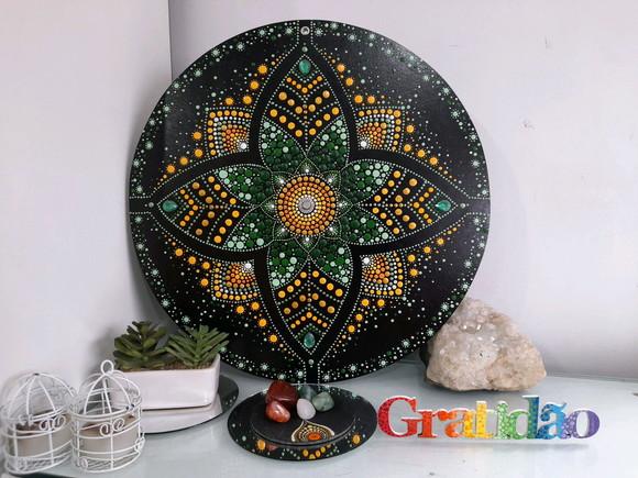 Mandala da saúde e renovação 40cm