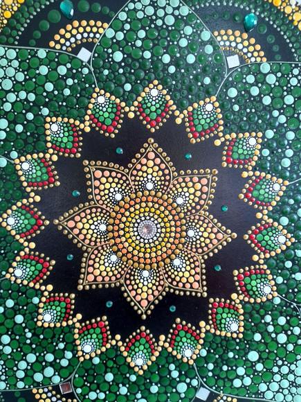 Mandala da Saúde e Renovação 40cm