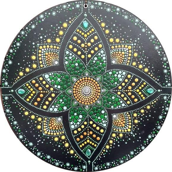 Mandala da saúde e renovação 40cm