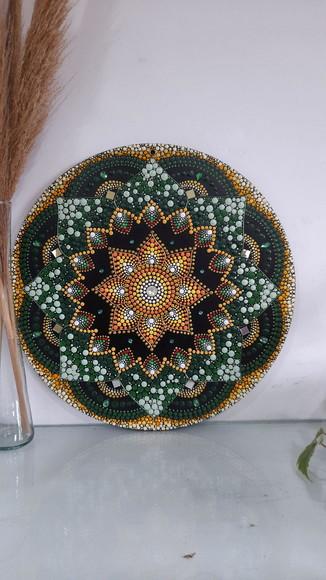 Mandala da Saúde e Renovação 80cm