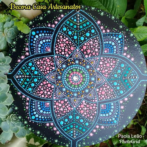 Mandala da Sensibilidade, Amor, Delicadeza, Paz 30cm