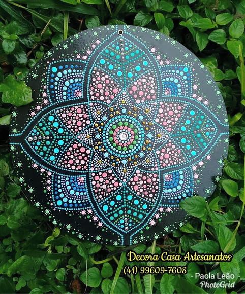 Mandala da Sensibilidade, Amor, Delicadeza, Paz 30cm