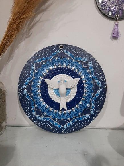 Mandala Divino Espírito Santo 20cm