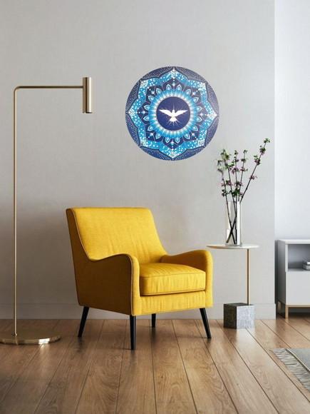 Mandala Divino Espírito Santo 50cm