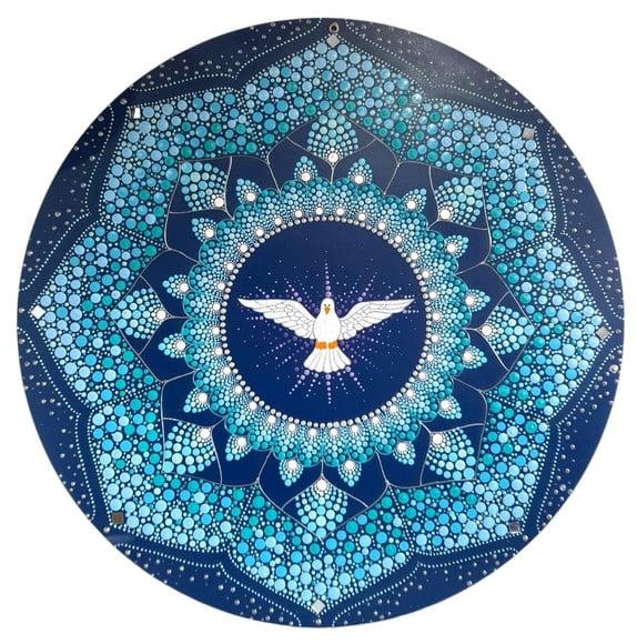 Mandala Divino Espírito Santo 80cm