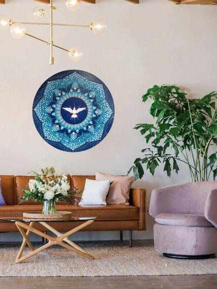 Mandala Divino Espírito Santo 80cm