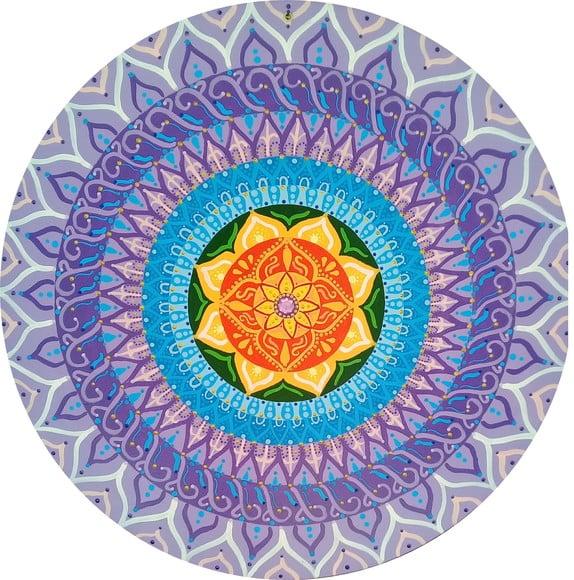 Mandala do Equilíbrio e Espiritualidade 60 cm