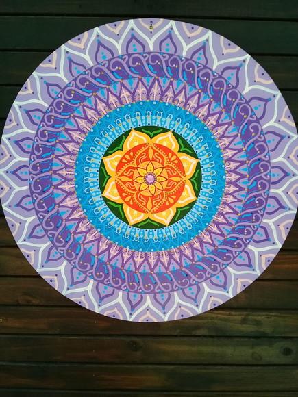 Mandala do Equilíbrio e Espiritualidade 60 cm