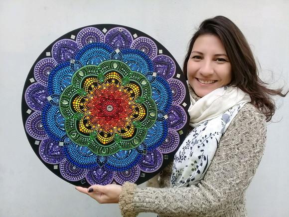 Mandala dos Chakras 50cm