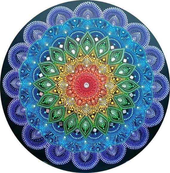 Mandala Dos Chakras 60cm