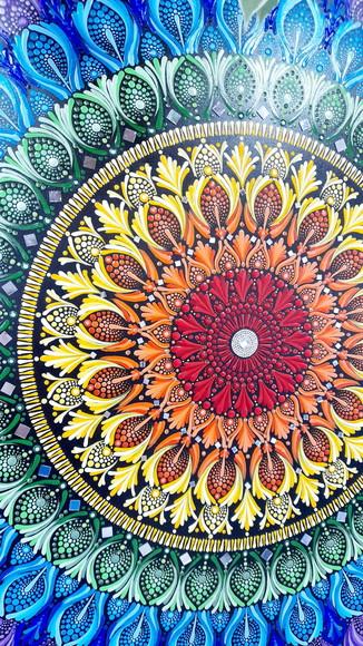 Mandala dos Chakras 80cm